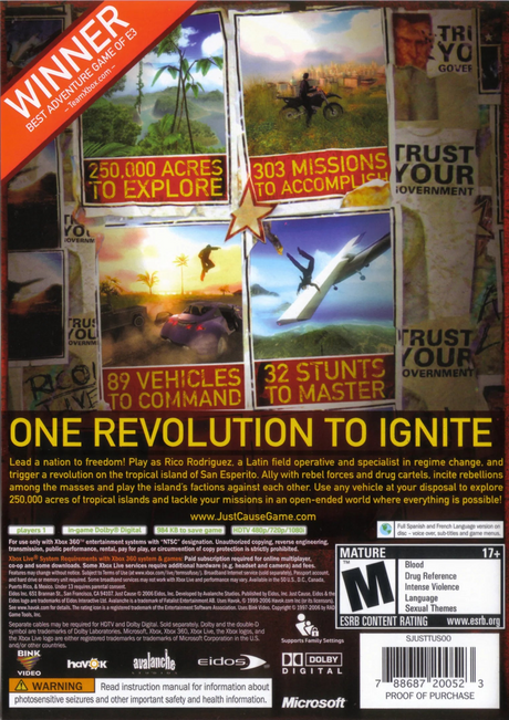 Just Cause - Xbox 360