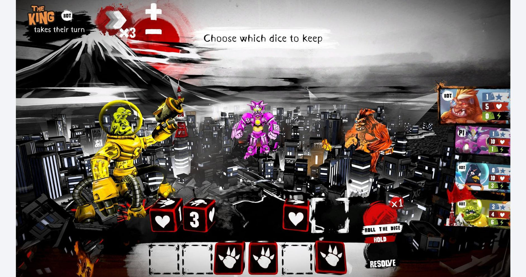 King of Tokyo - PlayStation 5