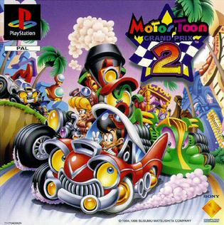 Motor Toon Grand Prix 2 - JP PlayStation