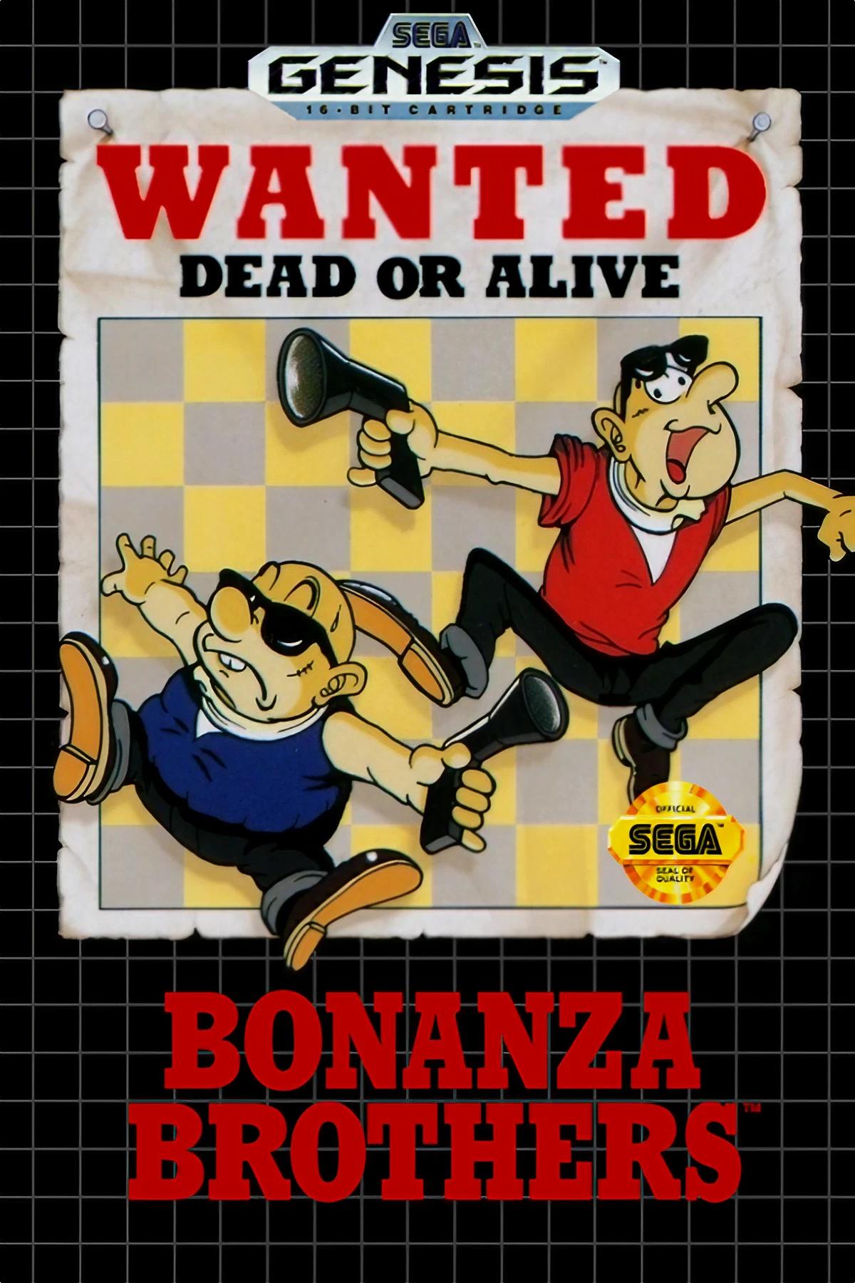 Bonanza Brothers - SEGA Genesis