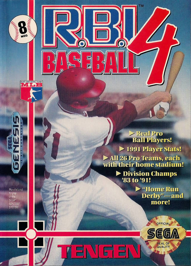 R.B.I. Baseball 4 - SEGA Genesis
