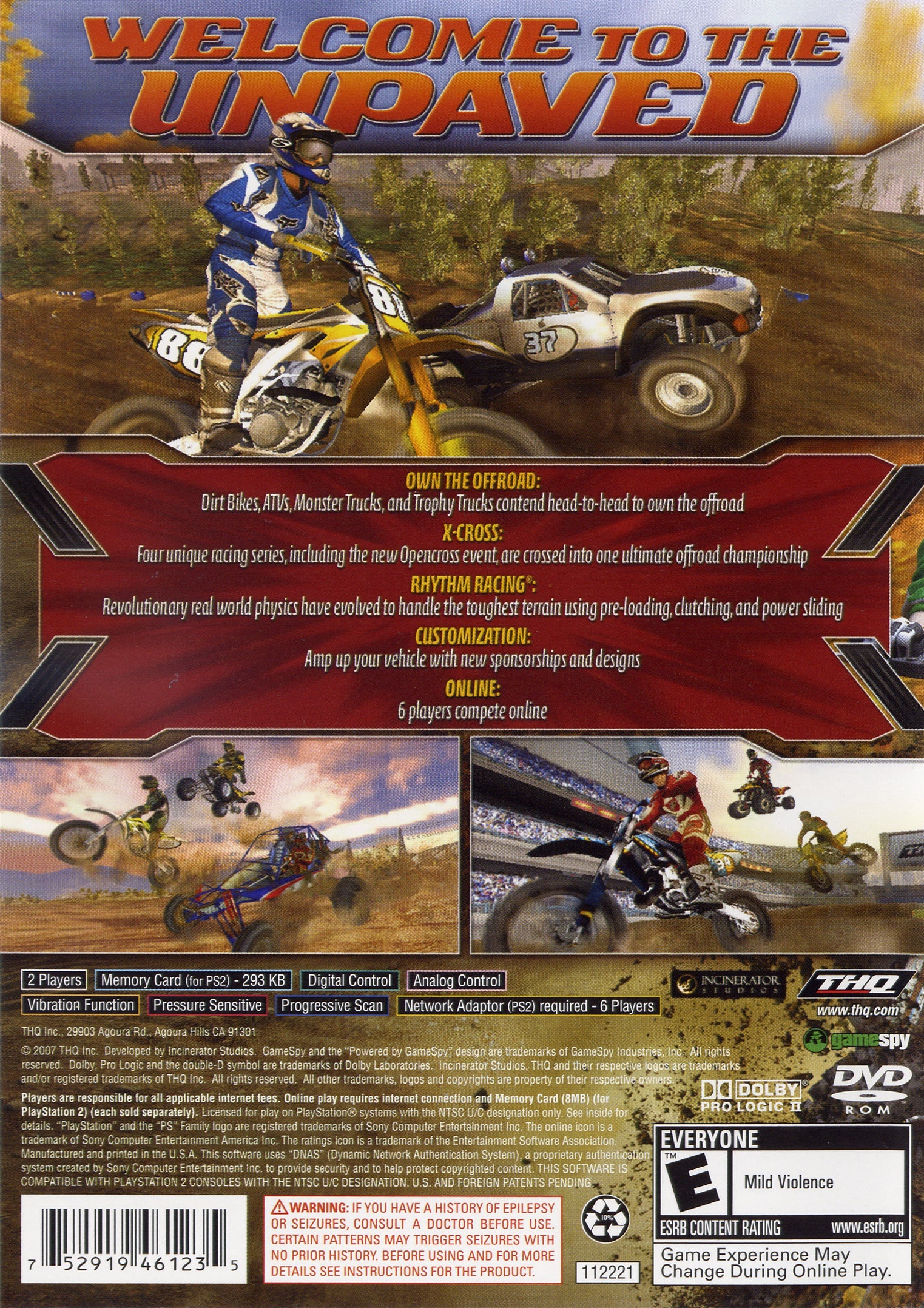 MX vs. ATV: Untamed - PlayStation 2
