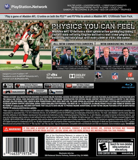Madden NFL 13 - PlayStation 3