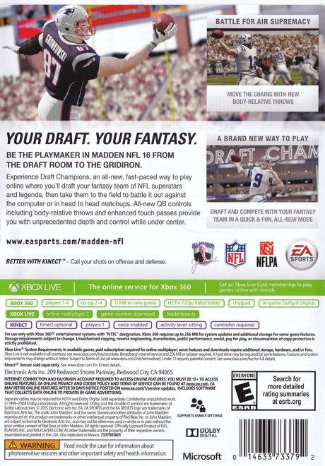 Madden NFL 16 - Xbox 360