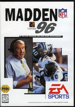 Madden NFL 96 - SEGA Genesis