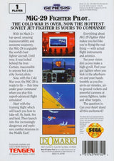 MiG-29: Fighter Pilot - SEGA Genesis
