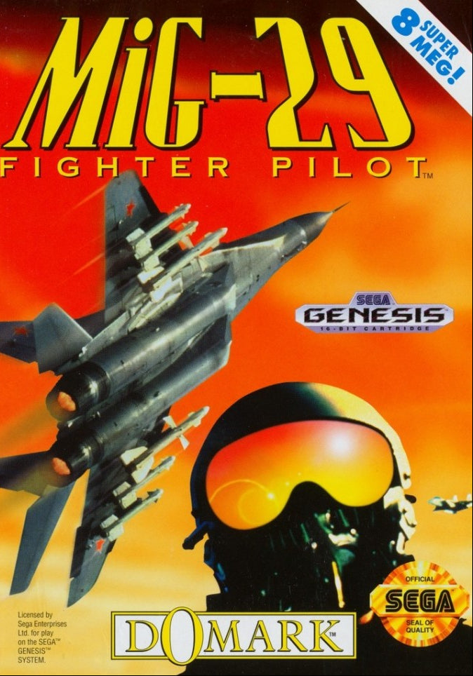 MiG-29: Fighter Pilot - SEGA Genesis