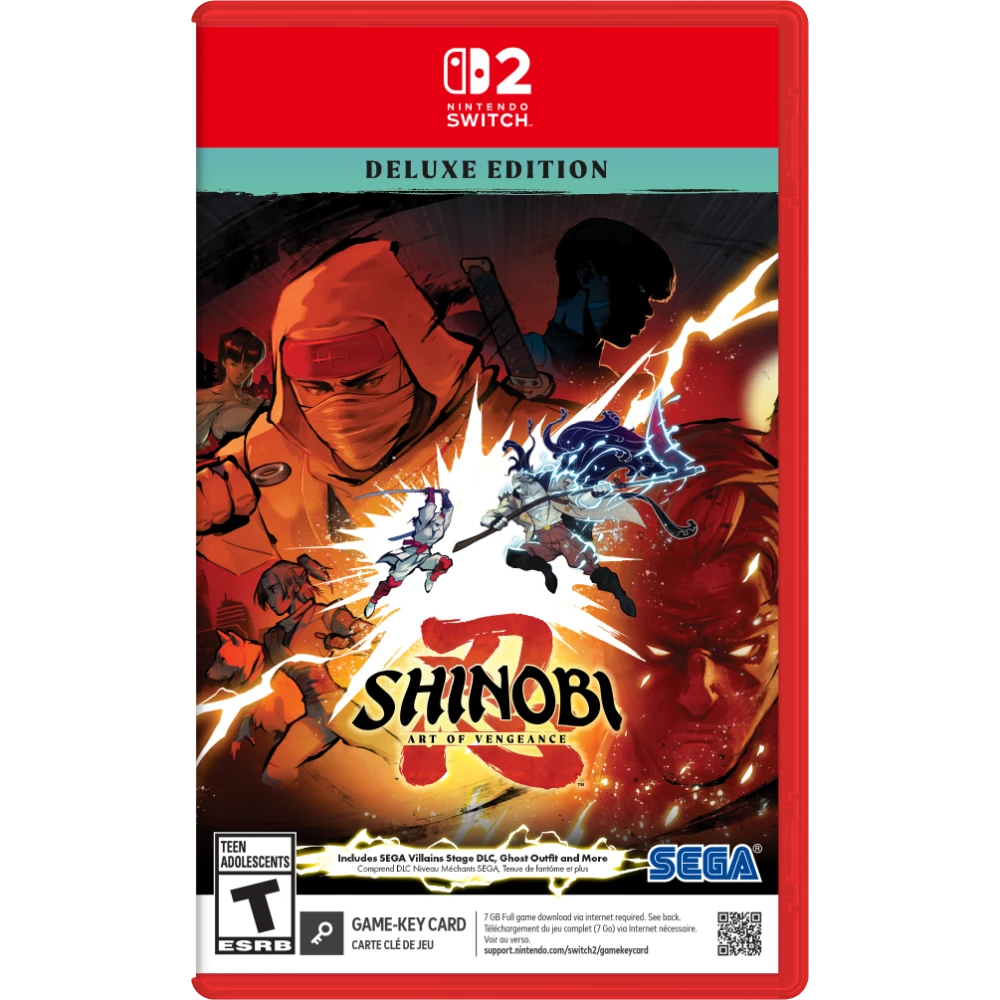 Shinobi: Art of Vengeance Deluxe Edition - Nintendo Switch 2