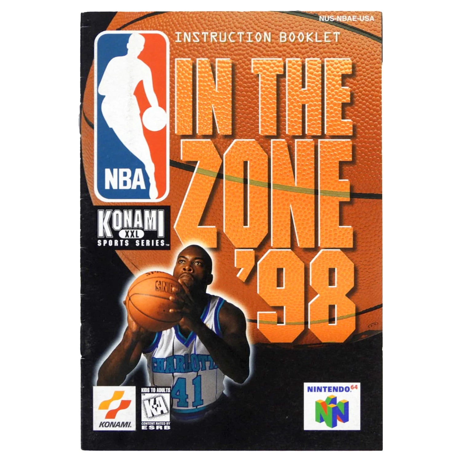 NBA In the Zone 98 - N64 Manual