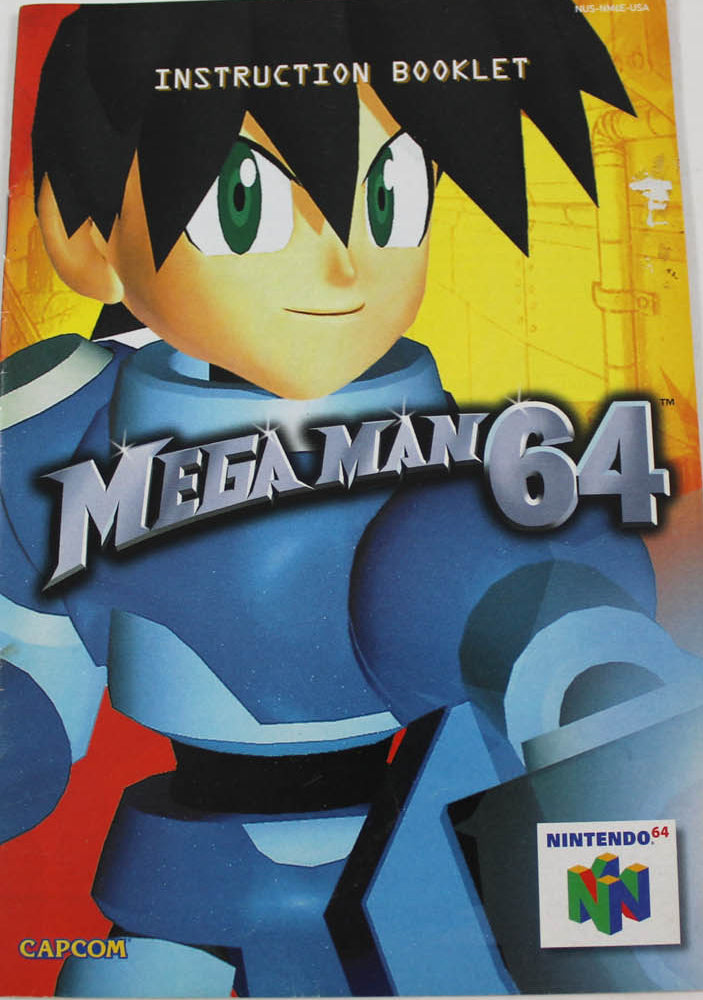 Mega Man 64 - N64 Manual