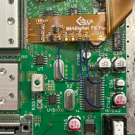 Nintendo 64 Console with PixelFX HDMI Retro Gem Kit Pre-installed