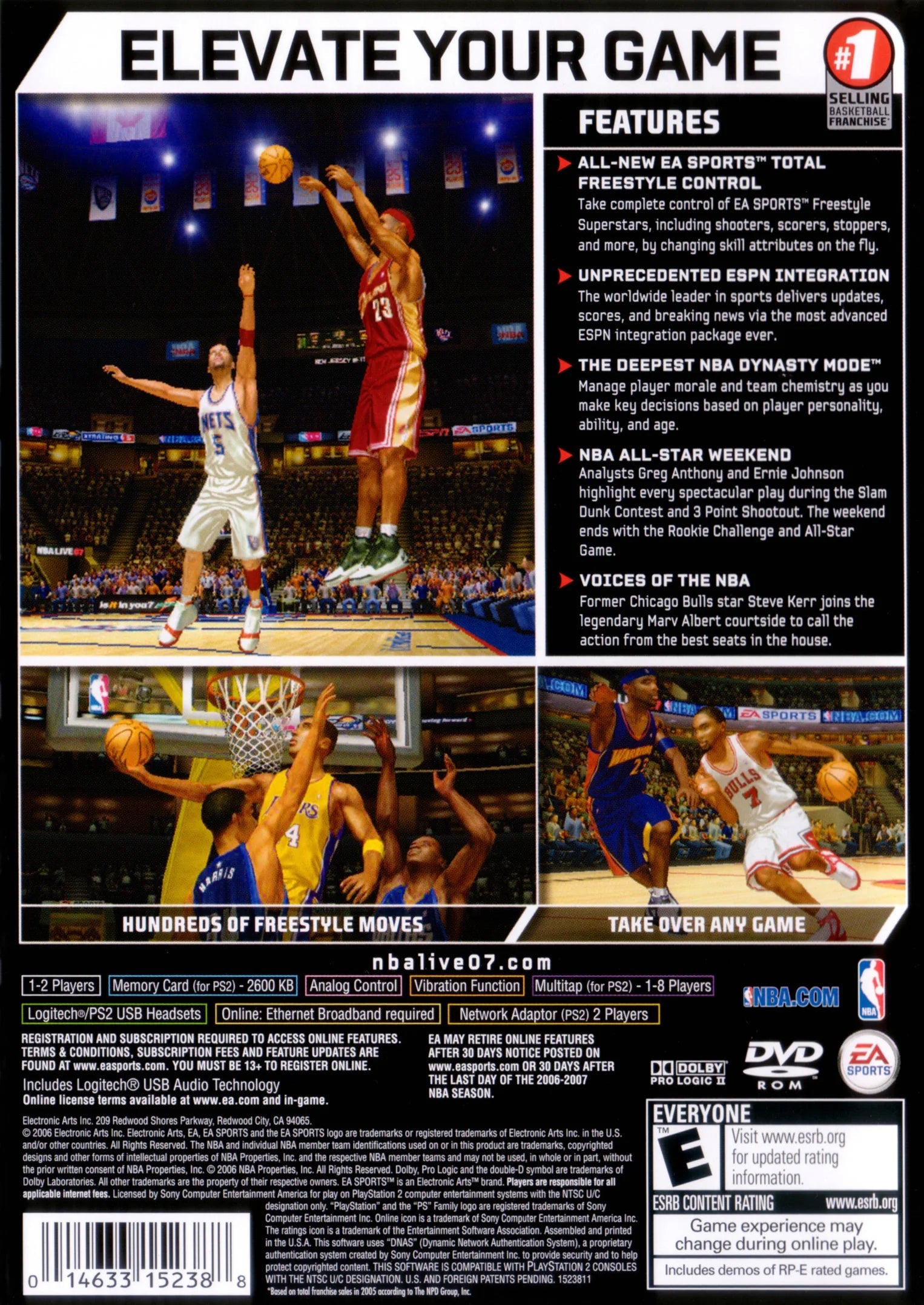 NBA Live 07 - PlayStation 2