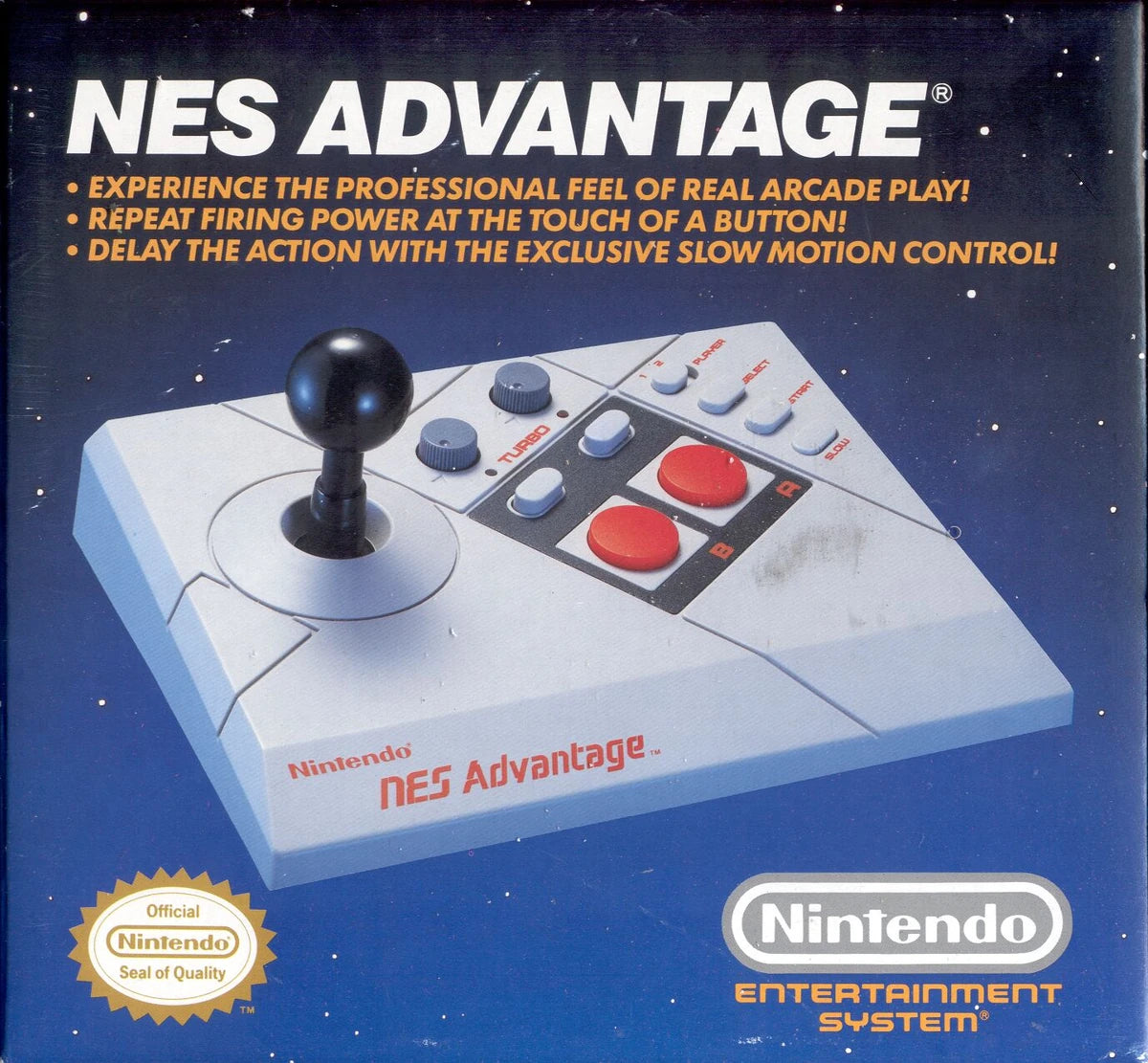 NES Advantage Arcade Controller for Nintendo NES