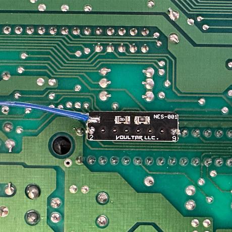 Nintendo NES Console with Tim Worthington NESRGB Kit Pre-Installed