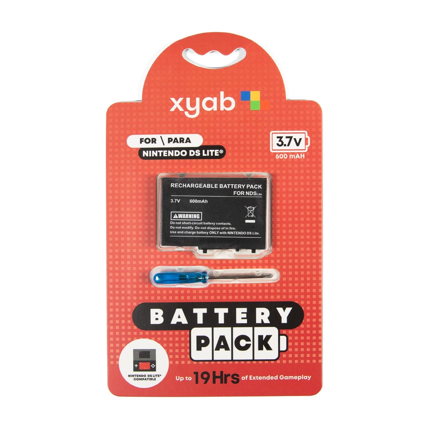 Rechargeable Battery Pack for Nintendo DS Lite