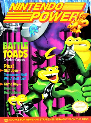 Nintendo Power Magazine Volume 25 - Battletoads