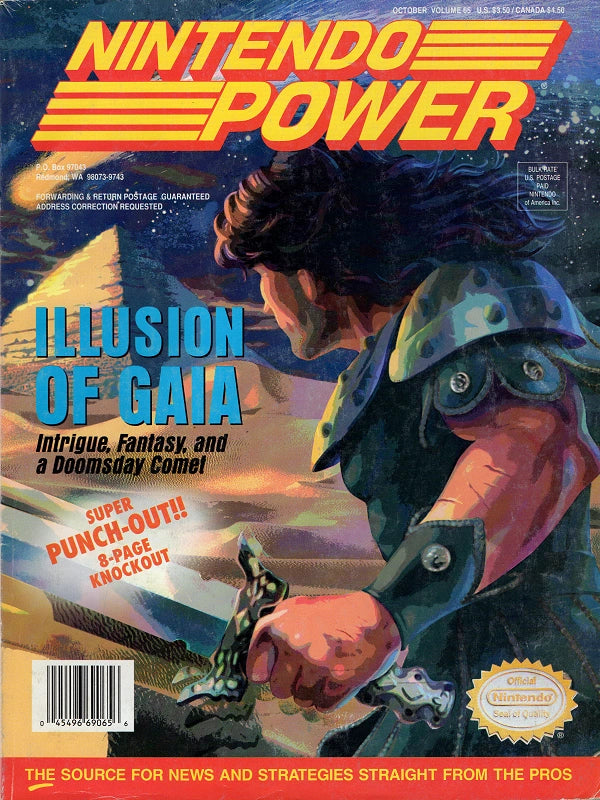 Nintendo Power Magazine Volume 65 - Illusion of Gaia
