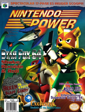 Nintendo Power Magazine Volume 98 - Star Fox 64