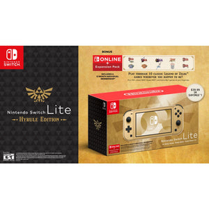 Nintendo Switch Lite Console - Zelda Hyrule Edition