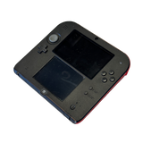 Nintendo 2DS System - Crimson Red (Black/Red)