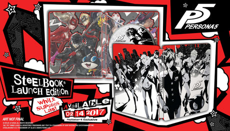 Persona 5 Steelbook Edition - PlayStation 4