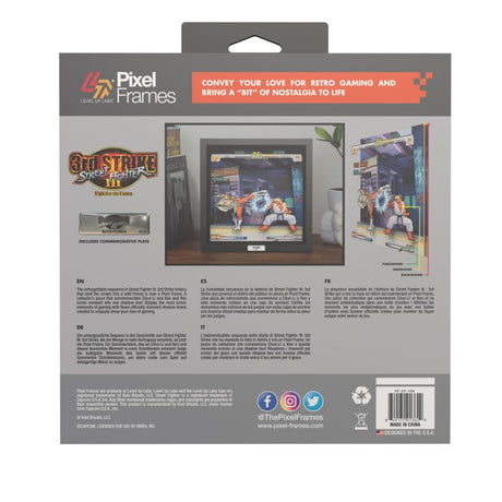 Street Fighter III: 3rd Strike: Moment #37 - 9"x9" Shadow Box Art
