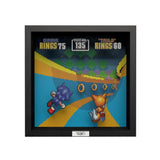 Sonic the Hedgehog 2 - Special Stage - 9"x9" Shadow Box Art