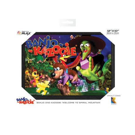 Banjo-Kazooie - Welcome to Spiral Mountain - 10" x 12" 3D Lenticular Motion Art