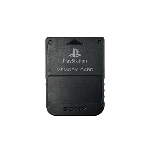 Official PlayStation 1 Memory Card - Black