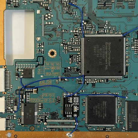 PlayStation 2 Console with PixelFX HDMI Retro Gem Kit Pre-installed