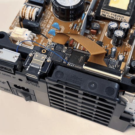 PlayStation 2 Console with PixelFX HDMI Retro Gem Kit Pre-installed