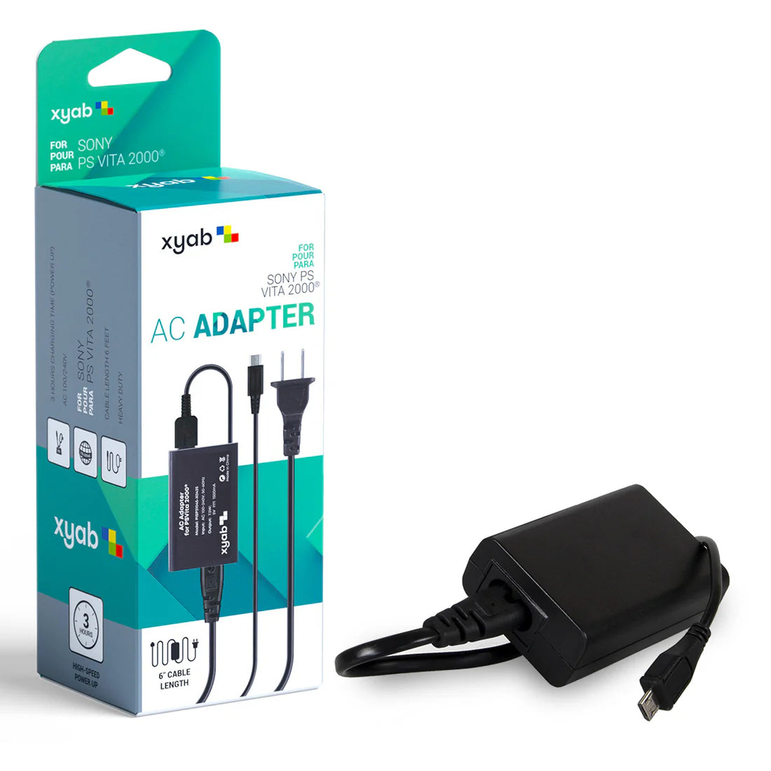 AC Adapter and Charger for PlayStation Vita 2000