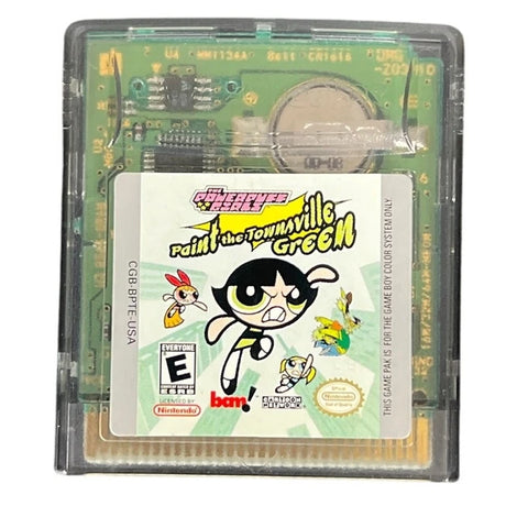 Powerpuff Girls: Paint the Townsville Green - Game Boy Color