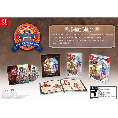 Prinny NIS Classic Volume 1 Deluxe Edition - Nintendo Switch