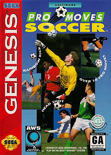 Pro Moves Soccer - SEGA Genesis