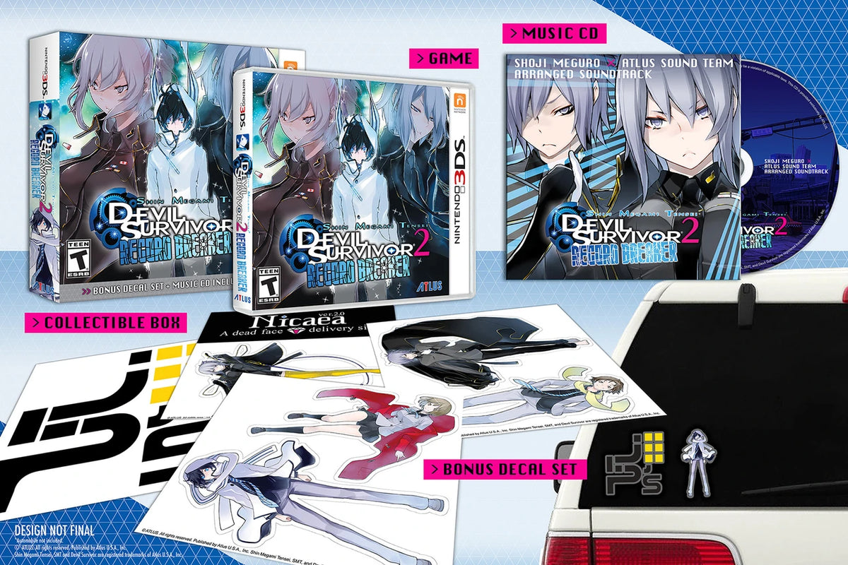 Shin Megami Tensei: Devil Survivor 2 Record Breaker - Nintendo 3DS