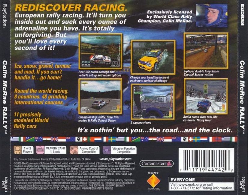 Colin McRae Rally - PlayStation