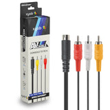 Composite AV Cable for SEGA Saturn