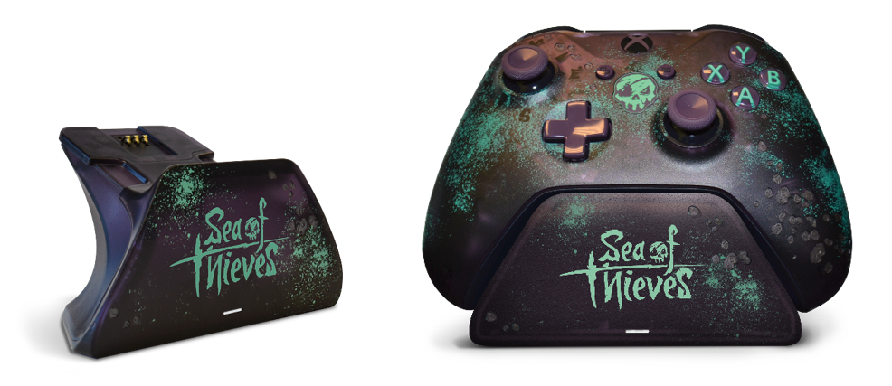Xbox Wireless Controller - Sea of Thieves Limited Edition with Charging Dock