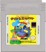 The Simpsons: Itchy & Scratchy in Miniature Golf Madness - Game Boy