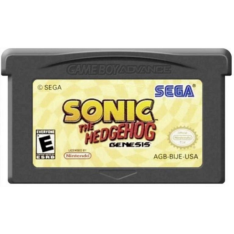 Sonic The Hedgehog Genesis - Game Boy Advance