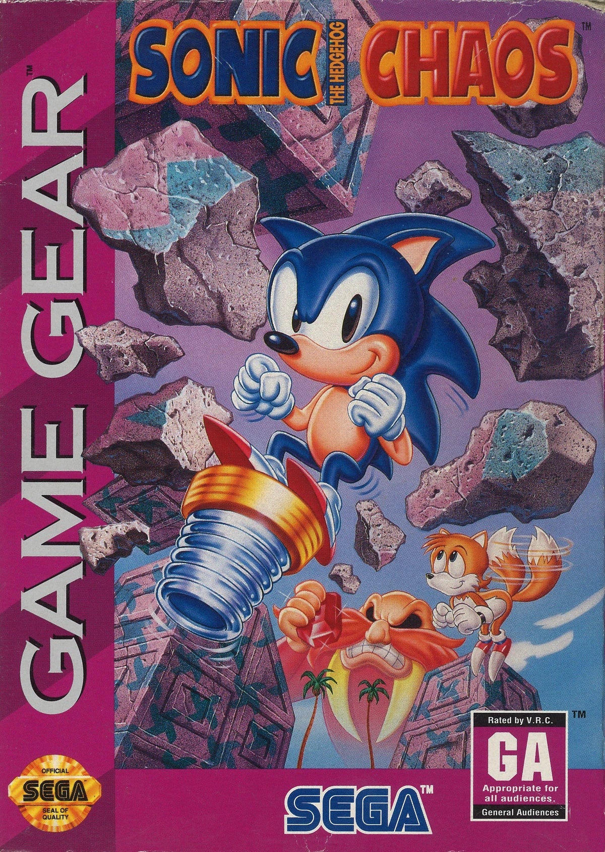 Sonic the Hedgehog Chaos - SEGA Game Gear