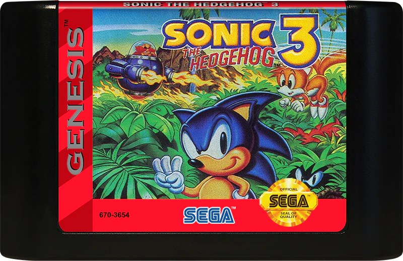 Sonic the Hedgehog 3 - SEGA Genesis