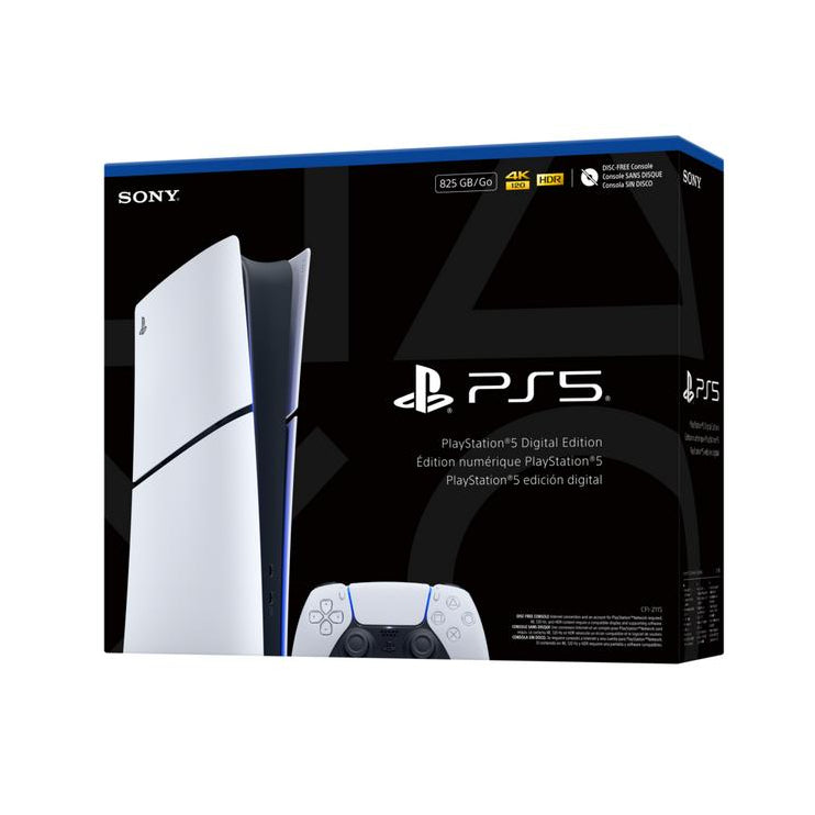 PlayStation 5 Slim Console Digital Edition 825GB SSD