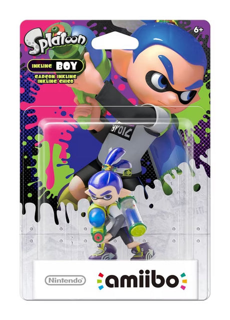amiibo - Blue Inkling Boy - Splatoon Series