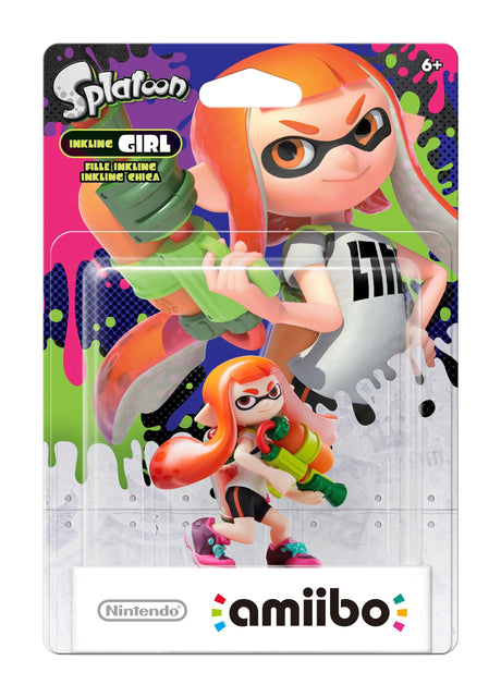 amiibo - Orange Inkling Girl - Splatoon Series