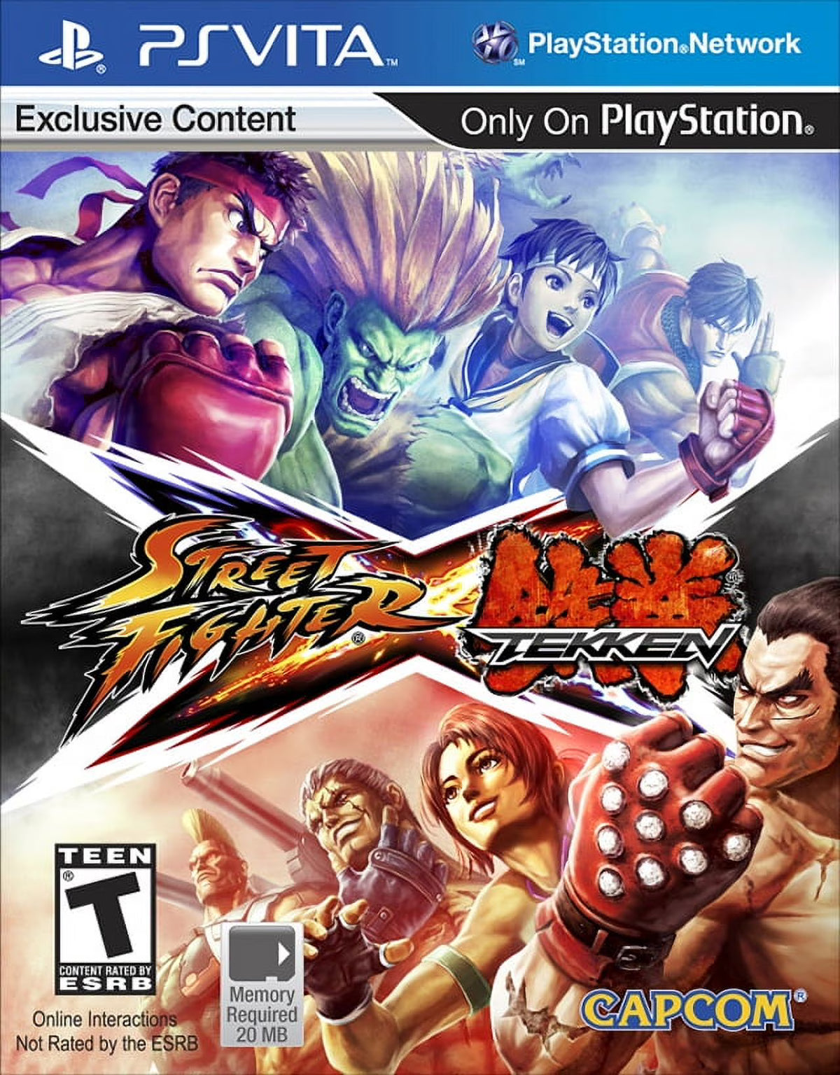 Street Fighter X Tekken - Playstation Vita