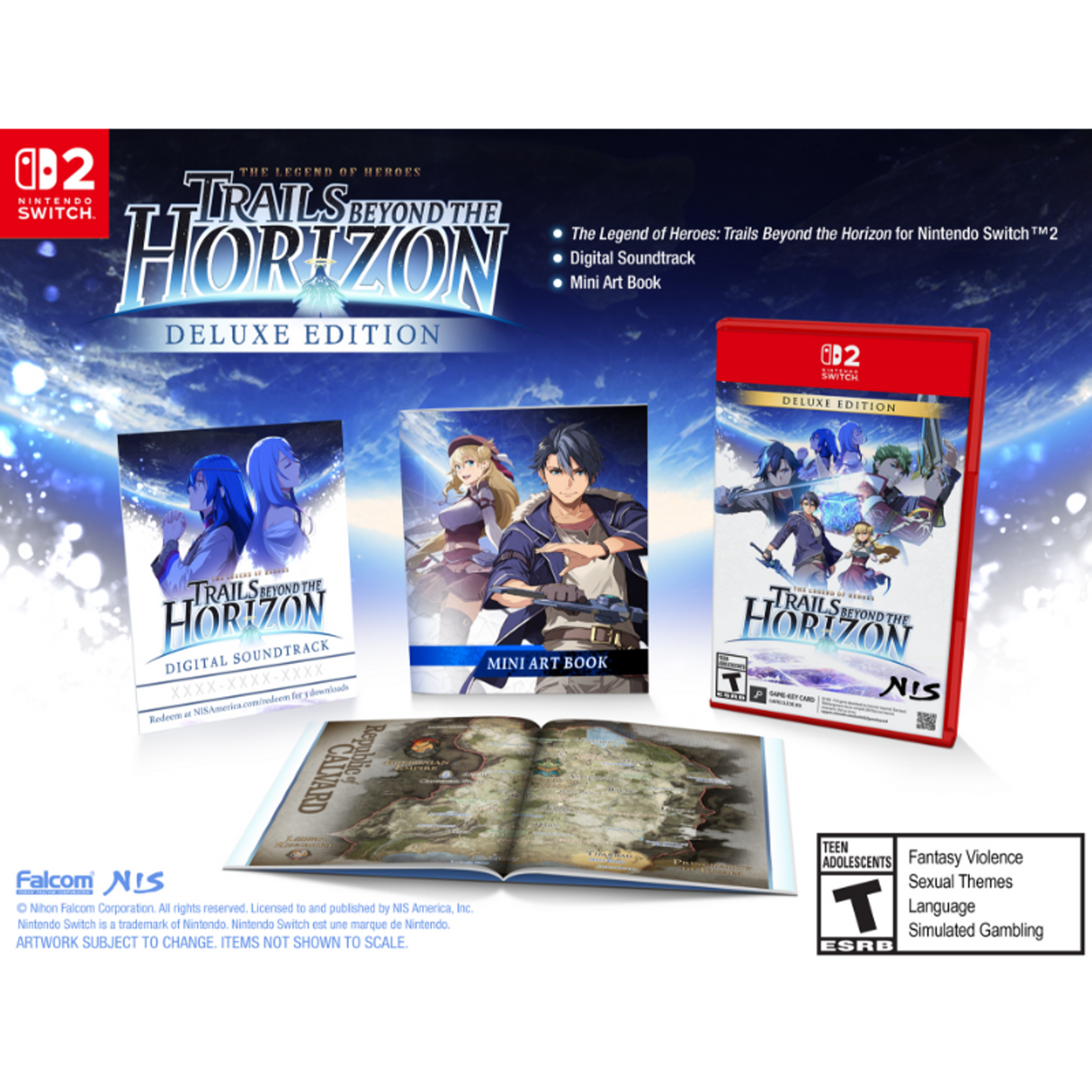 The Legend of Heroes: Trails Beyond the Horizon Deluxe Edition - Nintendo Switch 2