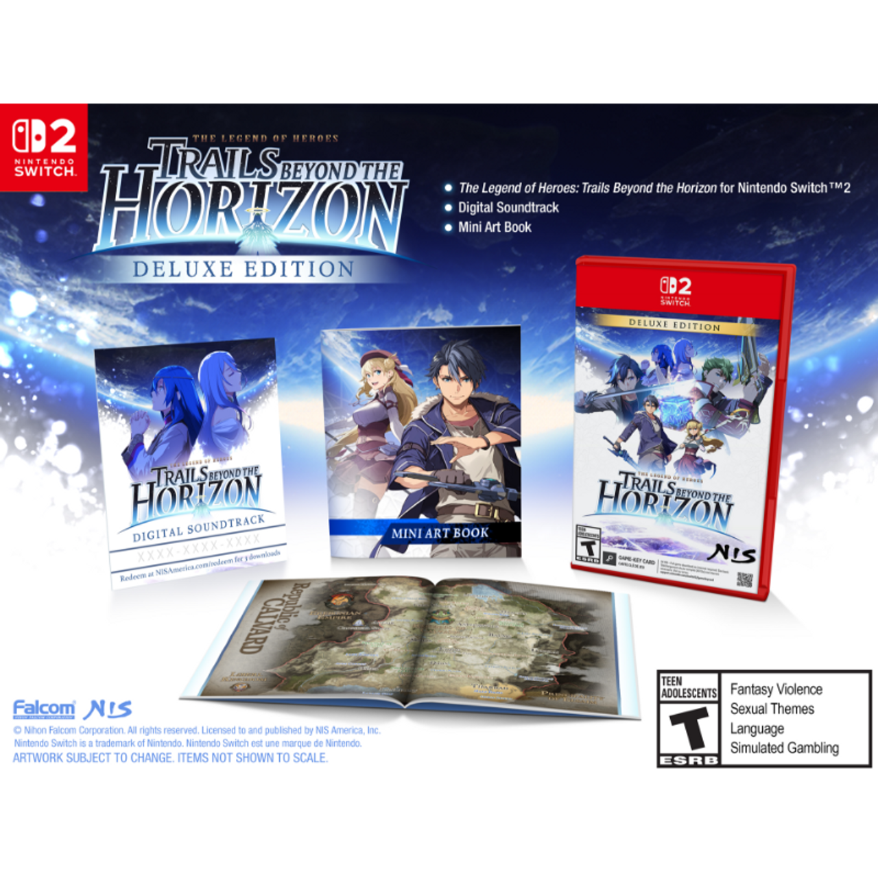 The Legend of Heroes: Trails Beyond the Horizon Deluxe Edition - Nintendo Switch 2