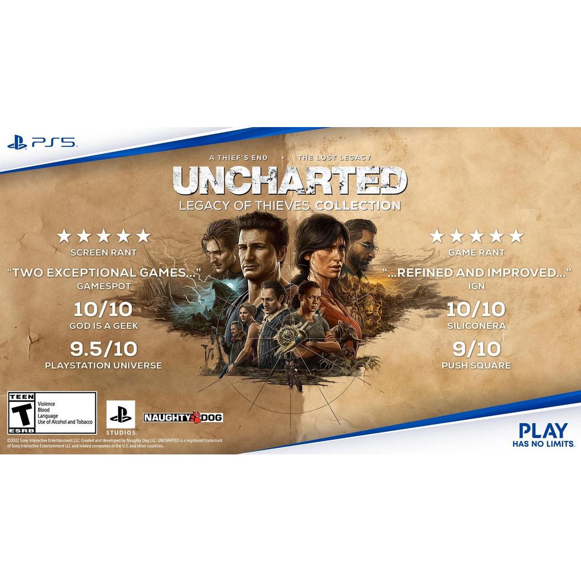 UNCHARTED: Legacy of Thieves Collection - PlayStation 5